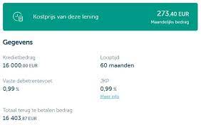 kbc lening