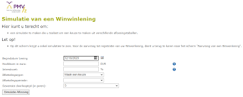 lening simulaties