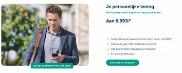 kbc simulatie hypothecaire lening