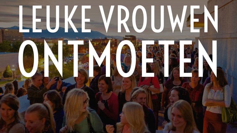 vrouw ontmoeten