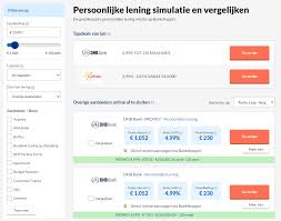 hypothecaire lening simulatie argenta